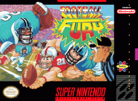 Football Fury Super Nintendo US box art